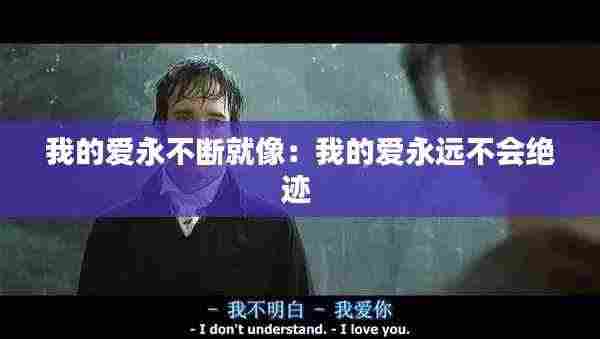 我的爱永不断就像：我的爱永远不会绝迹 